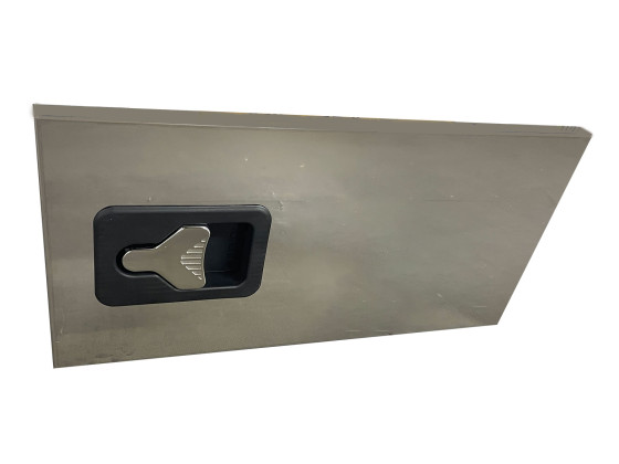 BevoBox lokk rustfri sidehengslet H300xL600