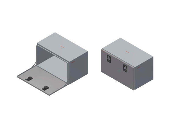 BevoBox Mix Bunnhengslet alu/RF L1000xH600xD600