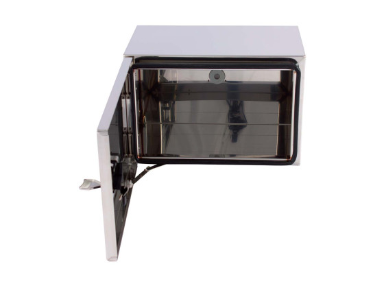 BevoBox rustfri verktøykasse sidehengslet L800xH600xD600