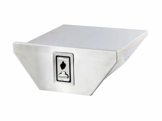 BevoBox trekant boggiekasse aluminium 610/304x260x600