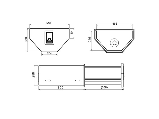 BevoBox Alu Boggikasse 516/204x306x600