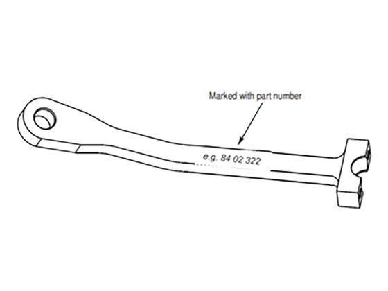 Rotorgrip CS – Arm med klammerfeste - 8402848