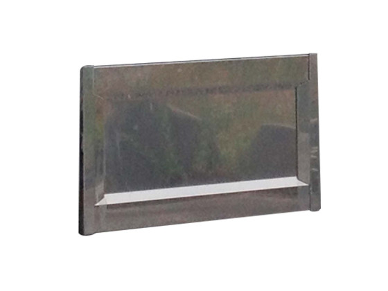 Deksel for sidehinder rustfritt blank H600xL2500