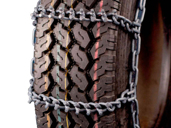 Kjetting m/pigg Arctic Grip 8mm halvtet 295/80-315/80x22,5" - AG8-84.