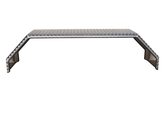 Aluminiumskjerm, boggi 670 x 2650 mm - 43551