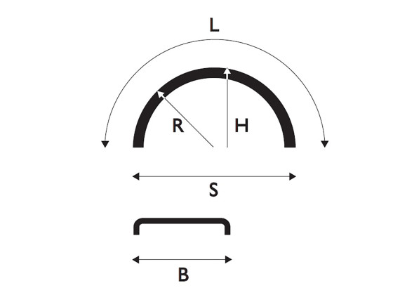 Parlok halvskjerm 600x650 R580 WL - 101156