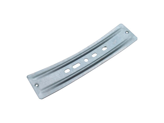 Bakplate plastskjerm, nøgen - 300x70x1,5mm galvanisert. - 3565N