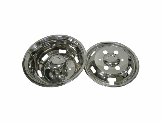 Hjulkapselsats for Iveco Daily 16x6,0" - 6 hjulbolter - Ø205 mm. PCD.  - Heavy.