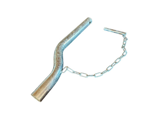 Kjettingholder bøyd for klemf.ø42   - 625-42