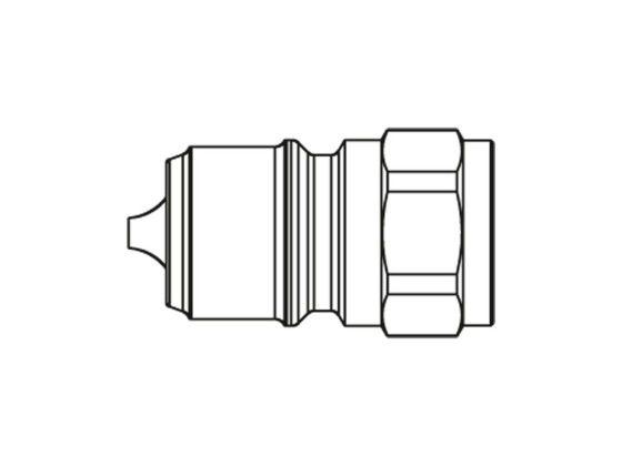 Kobling Eliminator  1/2" han Tema T-serie - Tema 5021-QC
