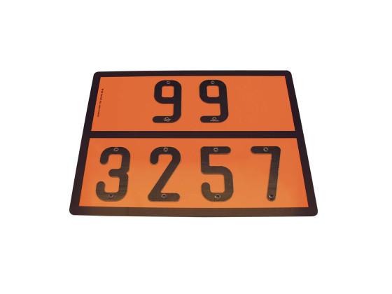 ADR skilt - 99/3257 - 400x300mm