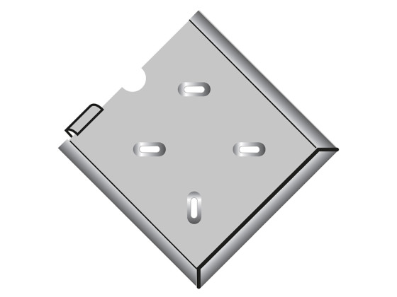Skiltholder 300x300 syrefast - 35.905.00