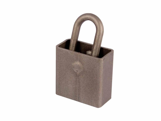 Surrekrok m/D-ring 120x120x60 LC 5000/MBL 12000kg - N1001 - 512