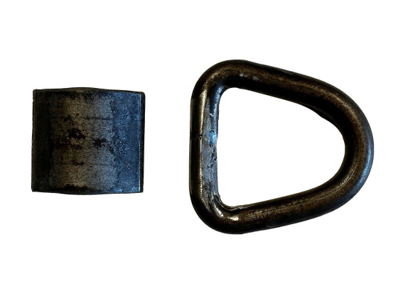 Surringsring 10T med bøyle, rå - Pos.2,3  i løse deler på tegningen uten skål