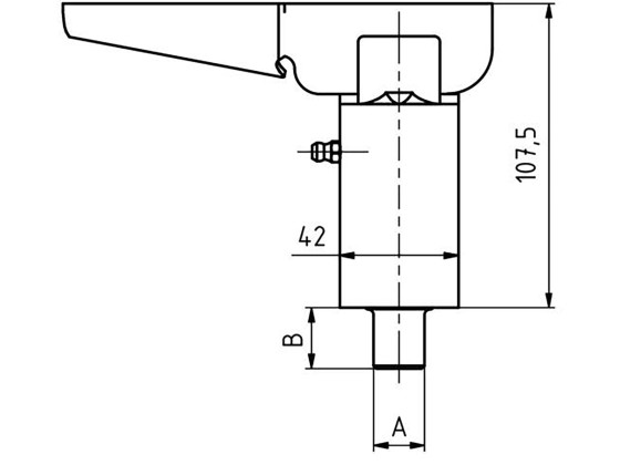Fjærlås 28mm - 640012005