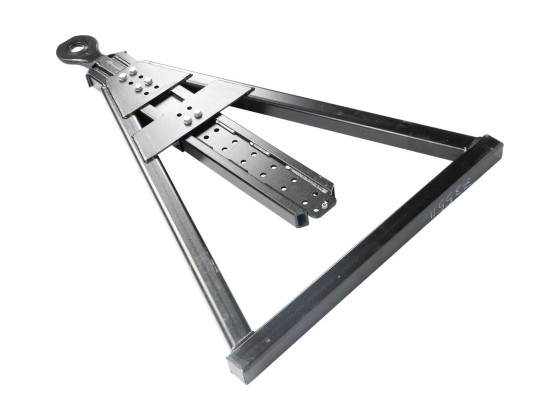 Boltet triangel GZV. L=1800-2500 - CC980/1100  VBG 57  - D.værdi Kn. 190