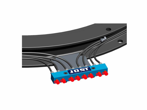 Jost Sentralsmøreblokk kit for kulesvingkrans - KLE0000200