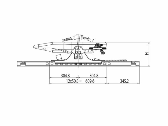 Svingskive 2" luft MB Actros 205mm - JSK PO E0 47 20 FC