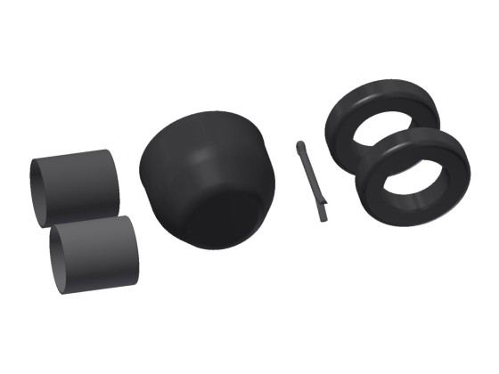 Gummielement sats for 750/795 - 09-066200