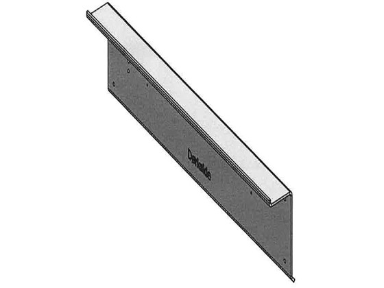 Lygtepanel 1No763-B - 20133601 - Pulverlakkert