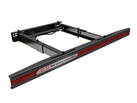 Underkjøringshinder VBG, URSP 600, manuelt uttrekkbart  - 21-224600= 21-223600+21-191900+ - 21-191600..