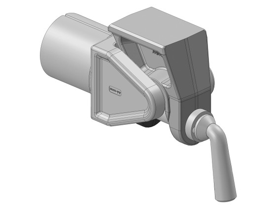 Tipplås fremre under 108x130mm - 031052.00