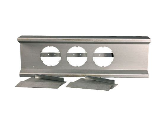 Lysbjelke 3 hull L865mm f/Hamburger/Jokon/Ermax lys