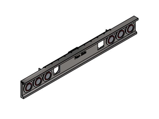 Lyktebjelke RF Jokon komplett, for takmontering