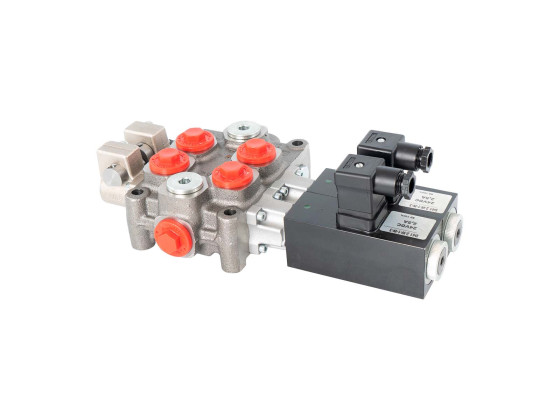 Contarini monoblokk sentral QM 45 /3E/3E/24V 2 sleider el.ak  DQM42SGN11S002