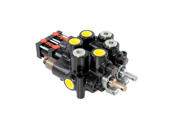 Hydraulikk sentral for Std. 3-akslet Kjærre - Nimco  14975-2S - 250/4P/2P QD