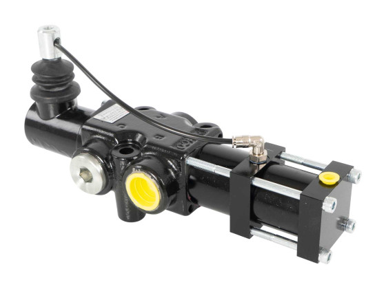 Tippstoppventil Pnaumatisk med eksos tilk.  slange 4S-6709