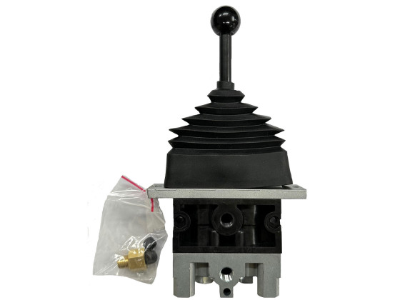 Pneumatic Joystick, 866250 Dualventil kpl. med spakkgummi - 866250