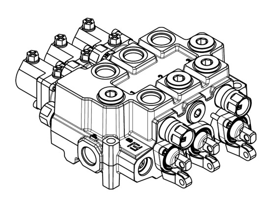 NH Hydraulikk sentral RM 275 3P/1P/4P/2P/2P/SR