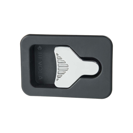 Lås plast m/låsesylinder og pakning 176x120 BevoBox