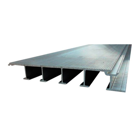 Bundprofil 40x250x2.500mm Low-Noise 07 - EN AW 6082-T6 - Længdetolerance +/-2mm