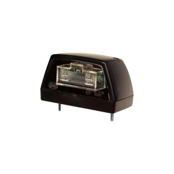 Dasteri Nummerskiltlys LED 24V - svart