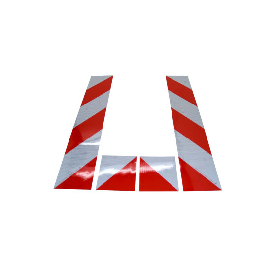 Containerrefleks  komplet - 8596 - Sæt består af 2x4 lange og 8 korte