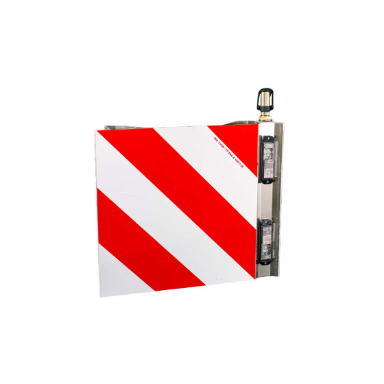 Breddemarkerings skilt m/lys EU, venstre foran