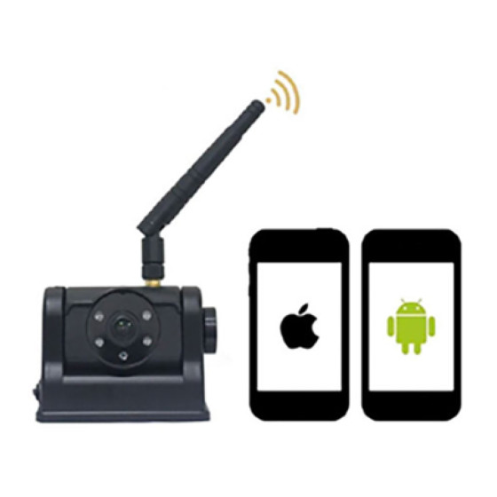 BevoCam WiFi Kamera inkl. batteri for lading av kamera