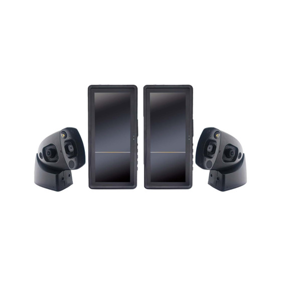 BevoCam Sidespeilkamera med kort arm høyre/venstre - VD-1237 Short Arm Set