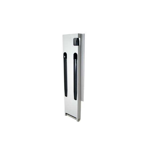 Bakstolpe  alu høyre be 400 mm K20 - 204802