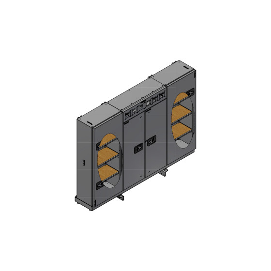 Kassesystem modul u.toppskap