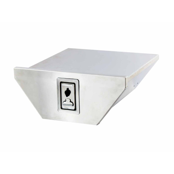BevoBox alu trekant boogiekasse L615/306xH265xD600 mm.