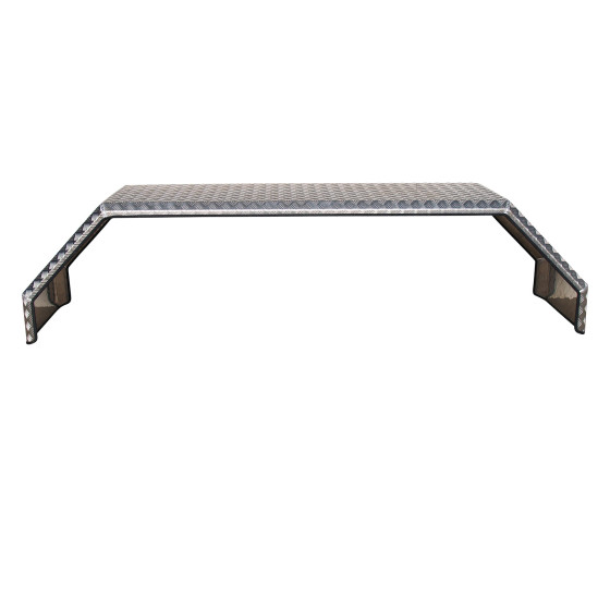 Aluminiumskjerm, boogie L2650xH675xB670 - 43551