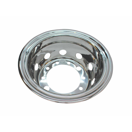 Bakkapsel 22,5x8,25 D=285mm, rusfri - 10 huls, PCD: 335mm - Deep Nesting Design