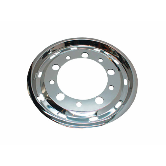 Forkapsel 22,5" rustfri Super single - Inset = 27mm, Offset = 130mm