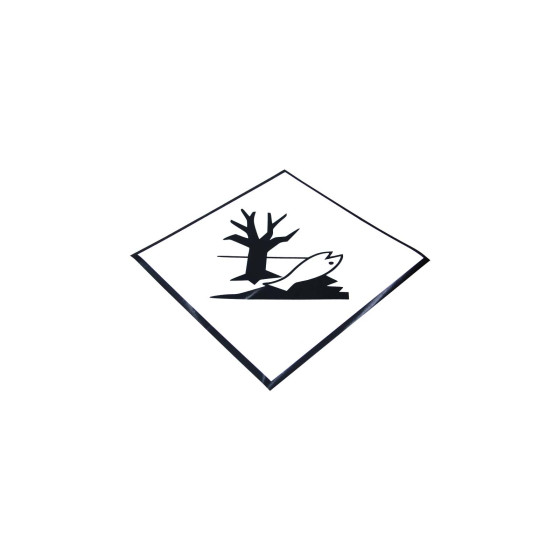 Fareseddel Miljøfarlige stoffer kl. 9, 250x250mm, klistremerke