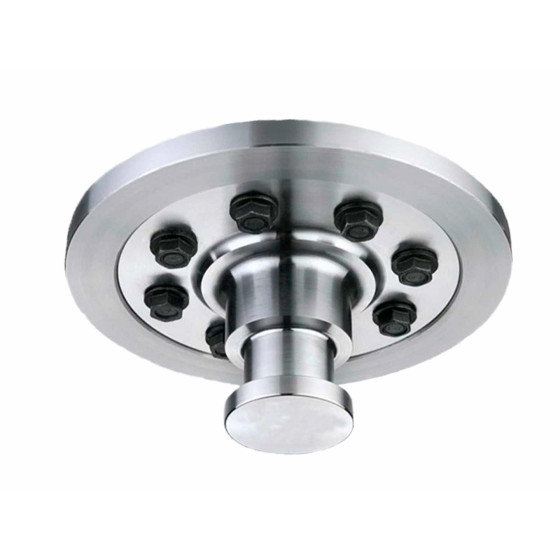 Kingpin 2" for 12 mm plate-komplett - KZ1012