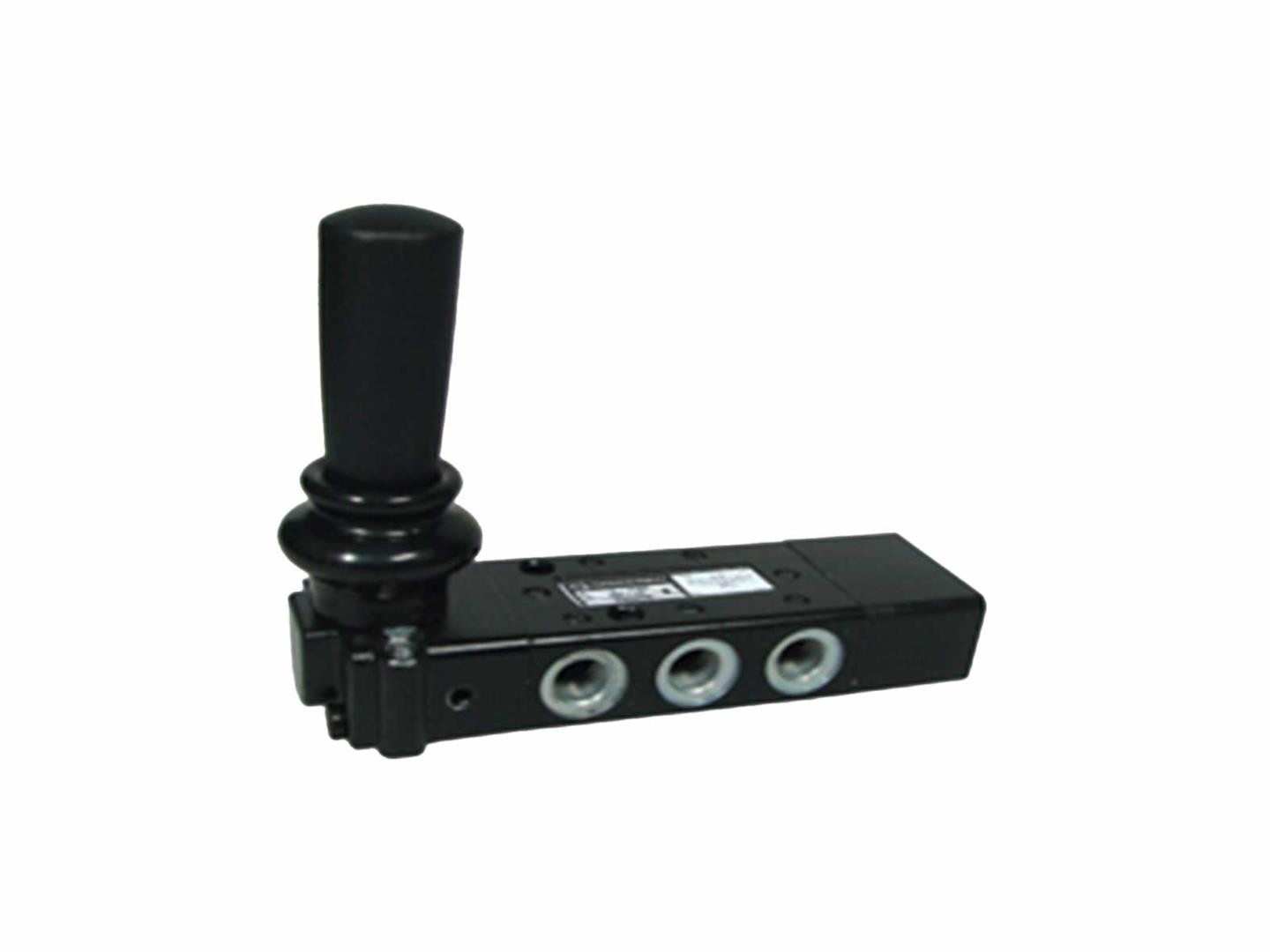 5/3-veis ventil manuell 1/8" m/fjærretur, stengt senter - X3343802