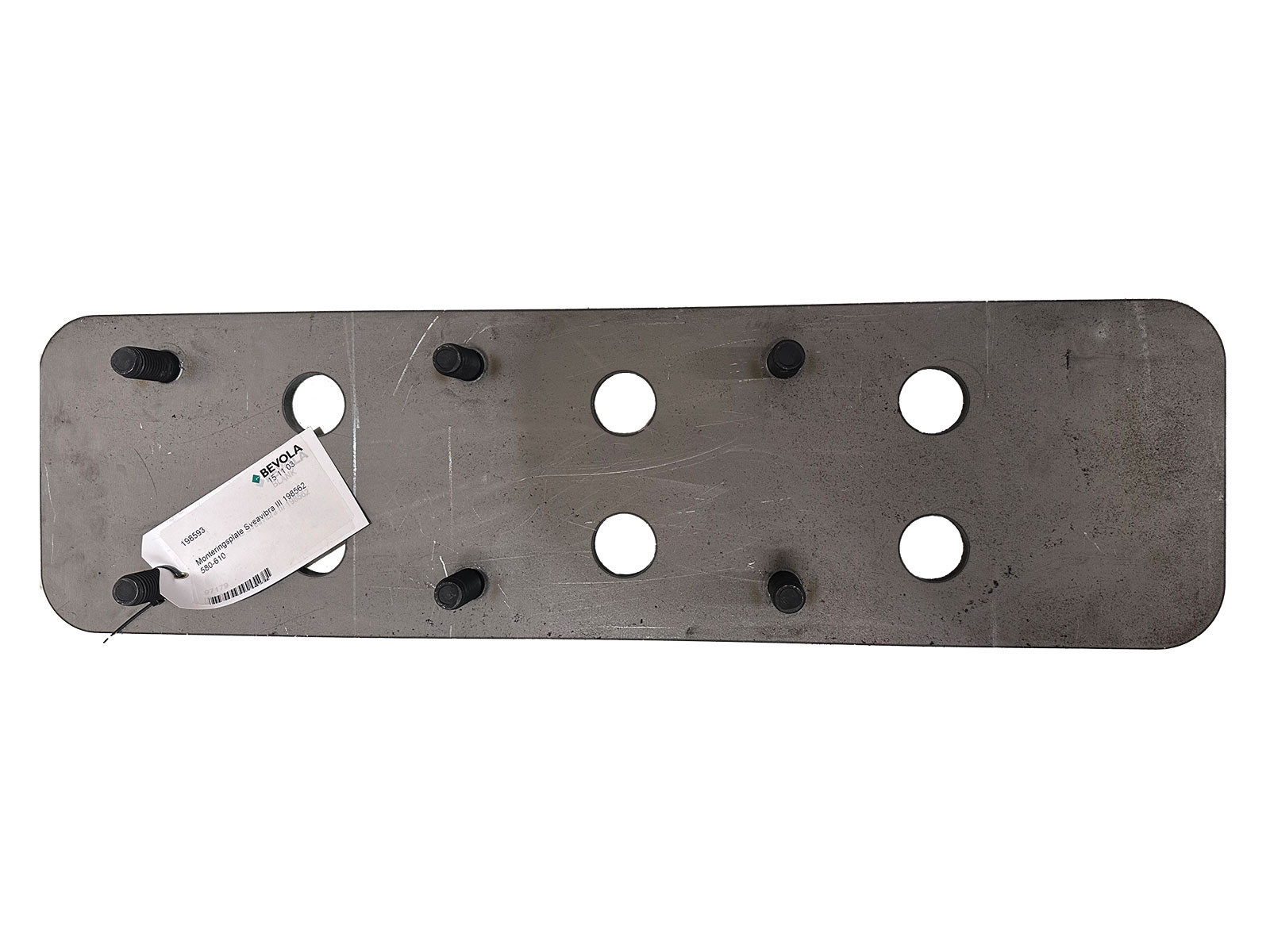 Monteringsplade Sveavibra III 198562 - 580-610